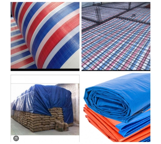Bạt xanh cam, bạt che hàng, bạt che công trình