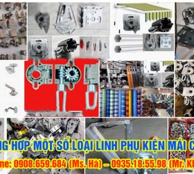 Tổng hợp một số loại linh phụ kiện mái che