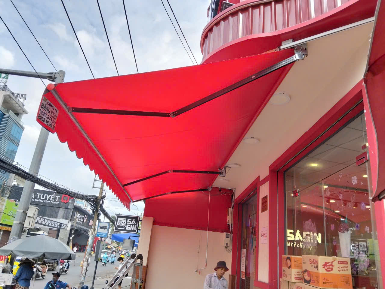 Bạt che nắng Korea Myungsung 038mm Giải pháp hoàn hảo cho mùa hè