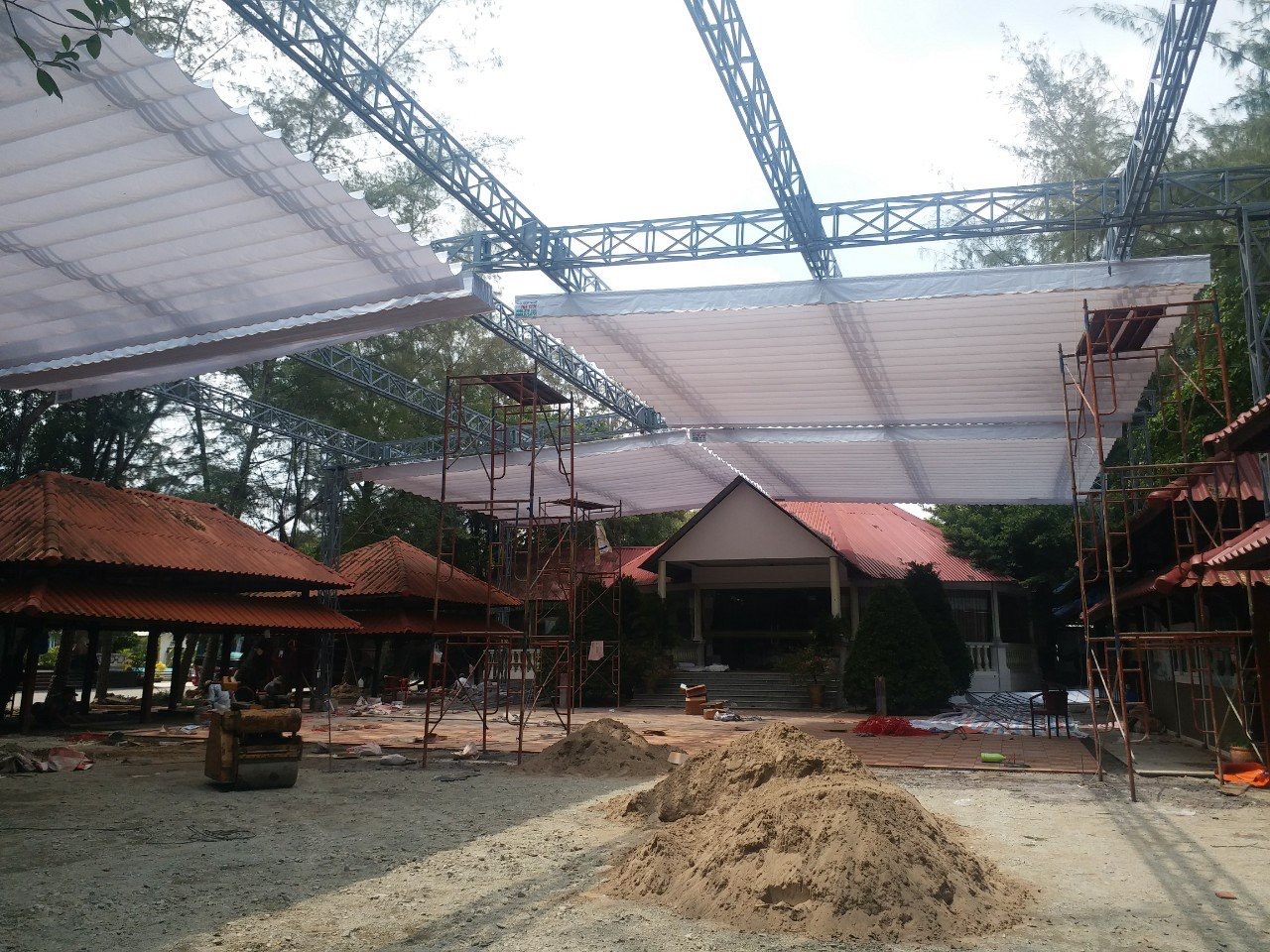 Bạt che nắng Korea Myungsung 038mm Giải pháp hoàn hảo cho mùa hè